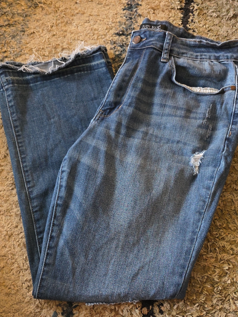 Judy Blue Light Wash Denim Jeans - Blue